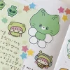 Alien Girl Kiss Cut Sticker Tape