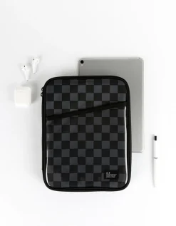 A Low Hill Check Pattern 11 in. Tablet Pouch