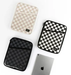A Low Hill Check Pattern 11 in. Tablet Pouch