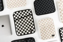 A Low Hill Check Pattern 11 in. Tablet Pouch