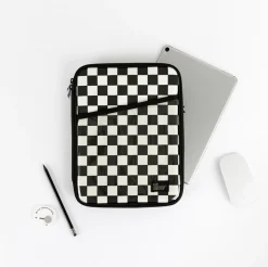 A Low Hill Check Pattern 11 in. Tablet Pouch