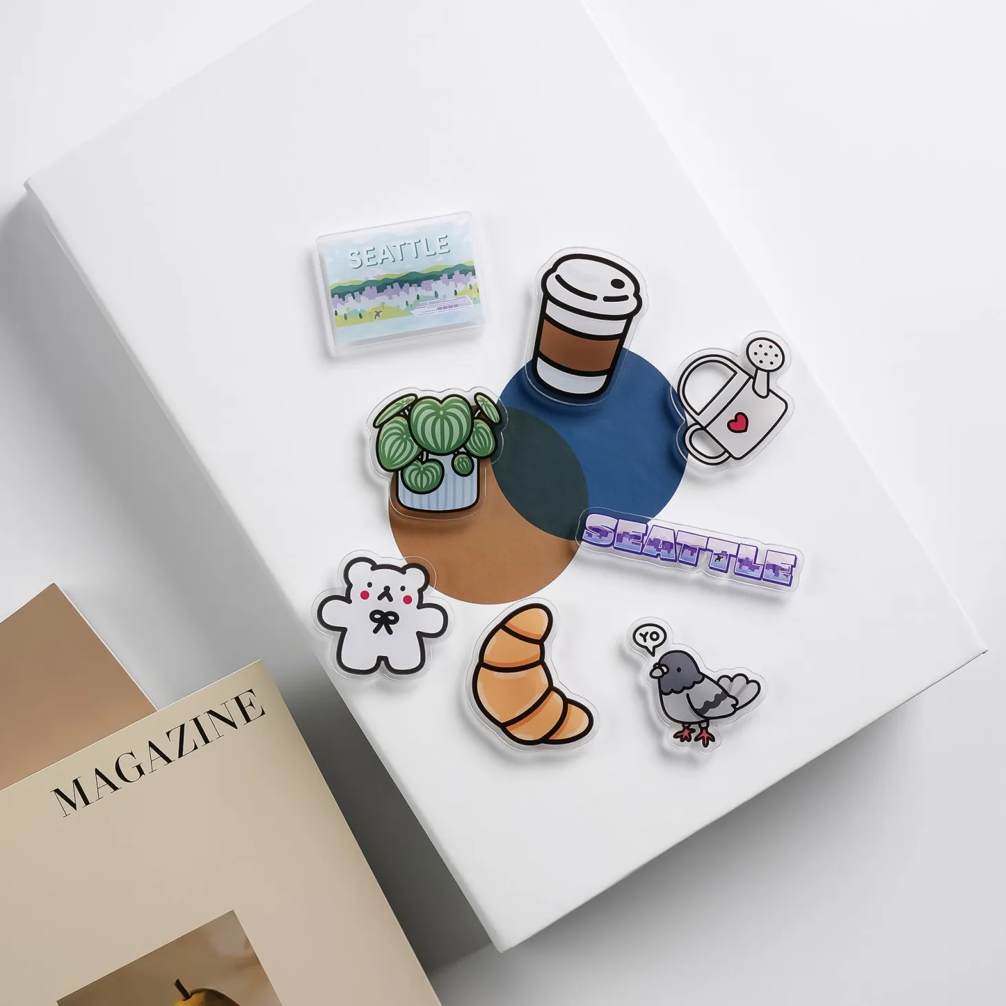 Animal Acrylic Magnet