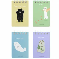 Animal Friends Pocket Flip Notebook