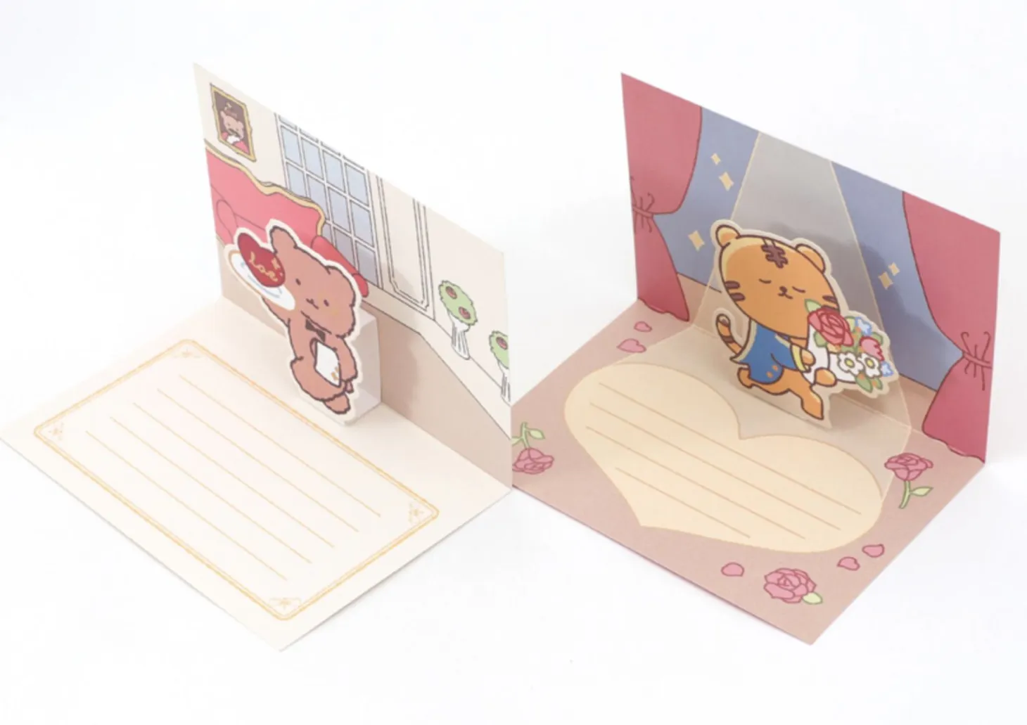 Animal Friends Pop Up Card