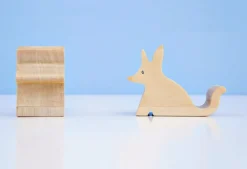 Animal Wood Phone Stand