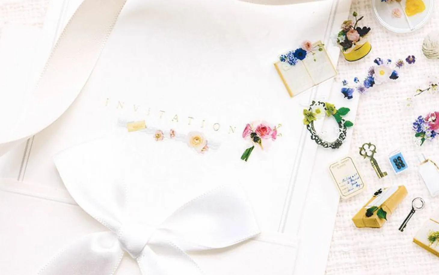 Antique Floral Deco Sticker