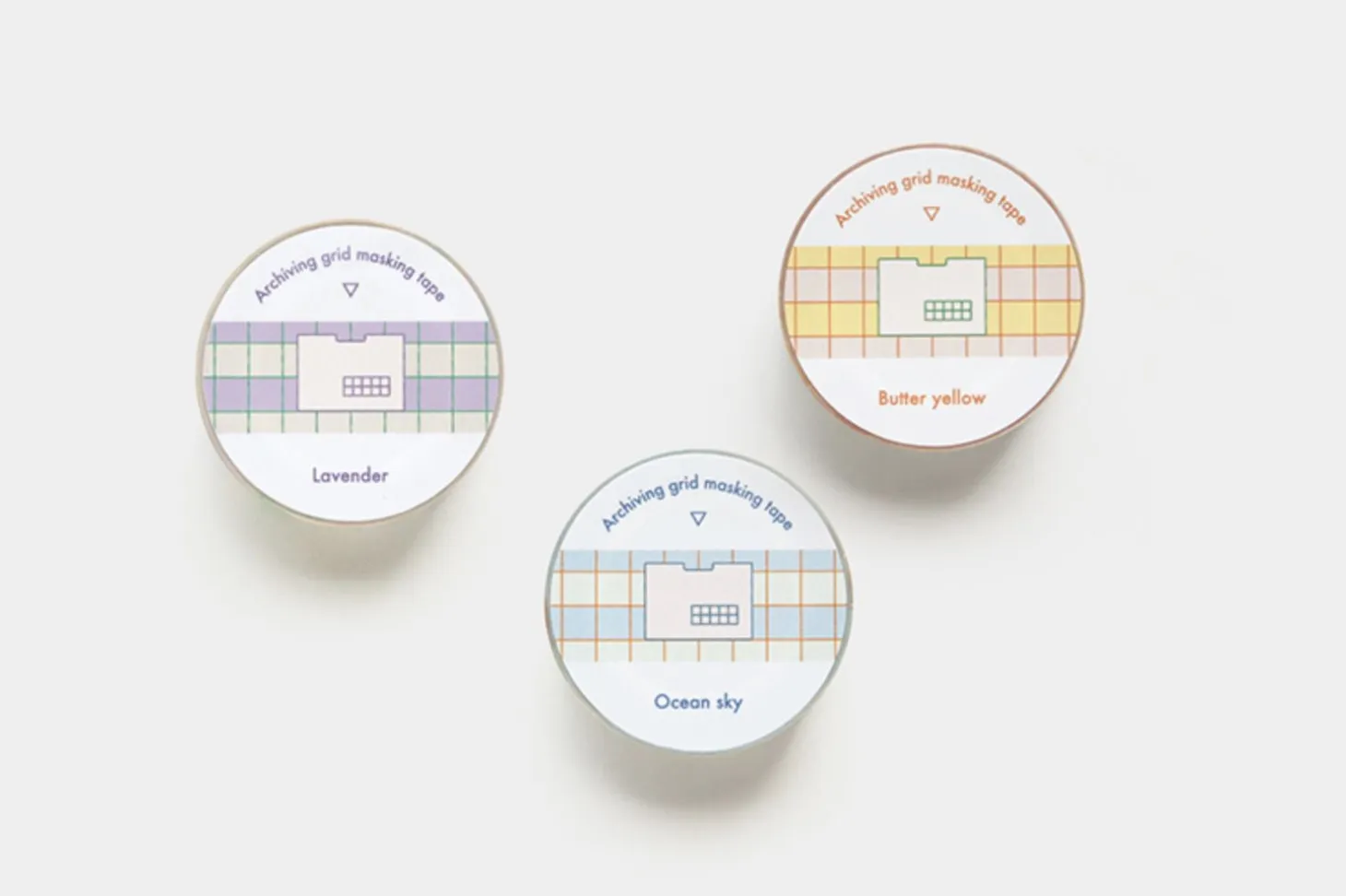 Archiving Grid Masking Tape