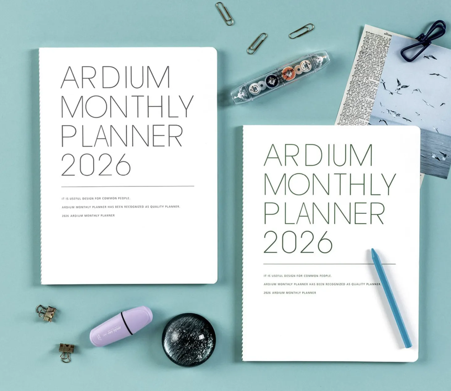 2026 Ardium Large Monthly Planner