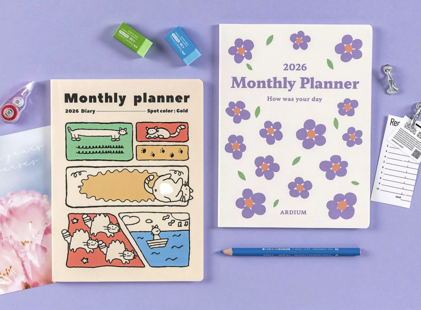 2026 Ardium Large Monthly Planner