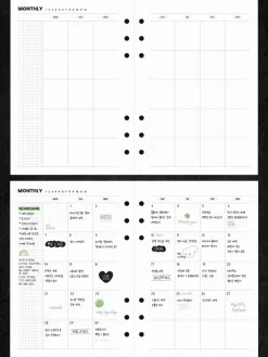 Basic Bulk 6 Ring A5 Planner Refill