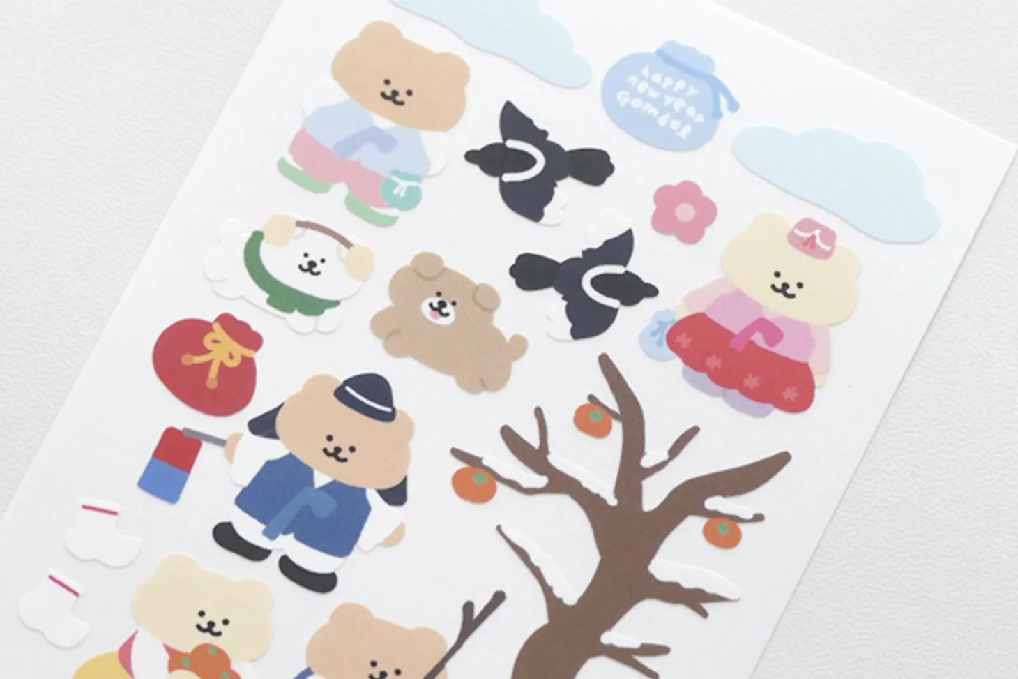 Bear Series Deco Sticker