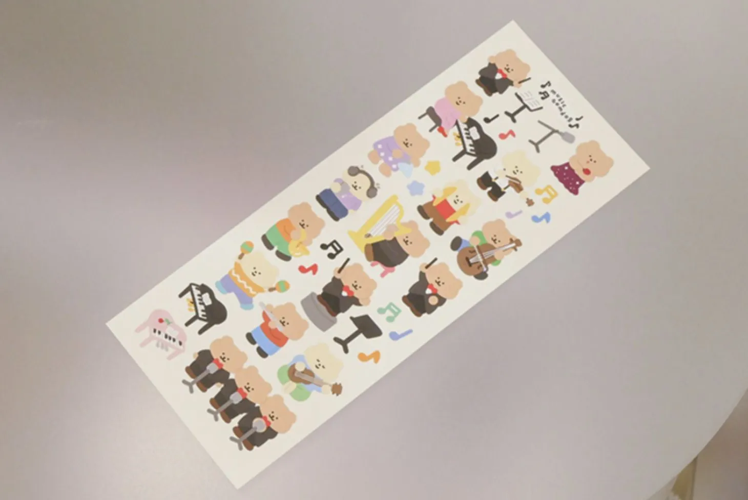Bear Series Deco Sticker