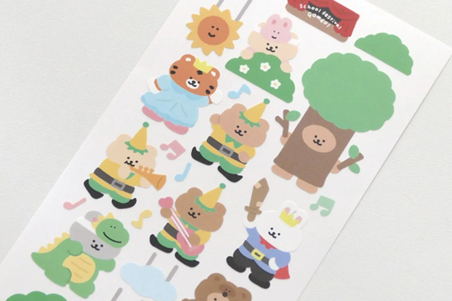 Bear Series Deco Sticker