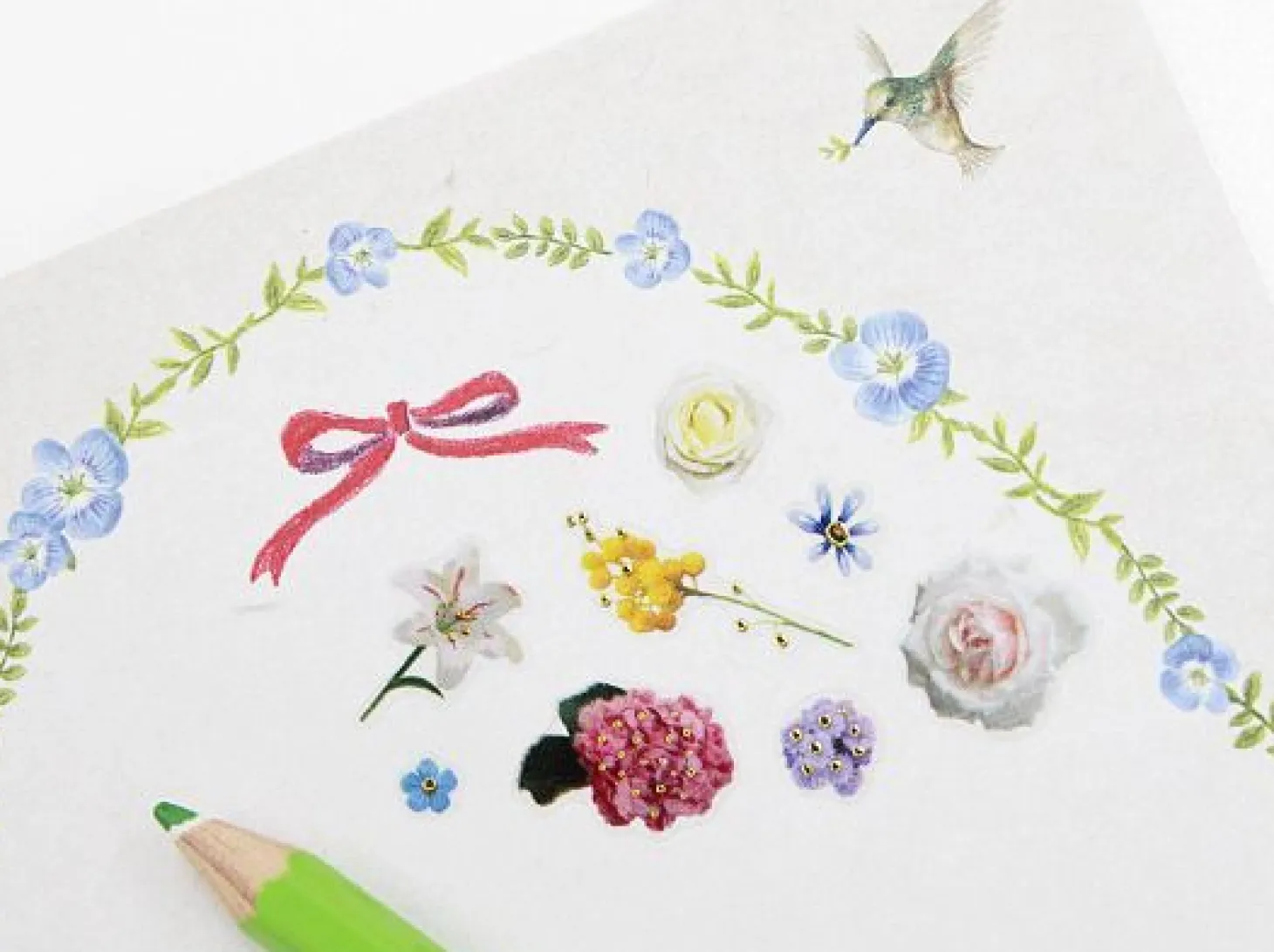 Beautiful Garden Deco Sticker