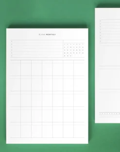 Blank Planning Notepad