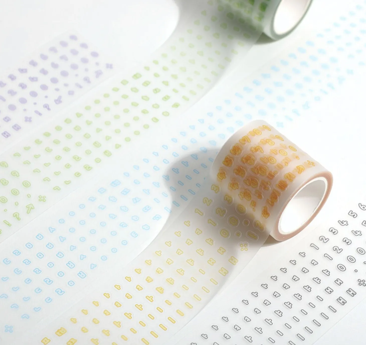 Bubble Hangul Kiss Cut Deco Tape