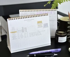 Bucket Book Tracker Calendar