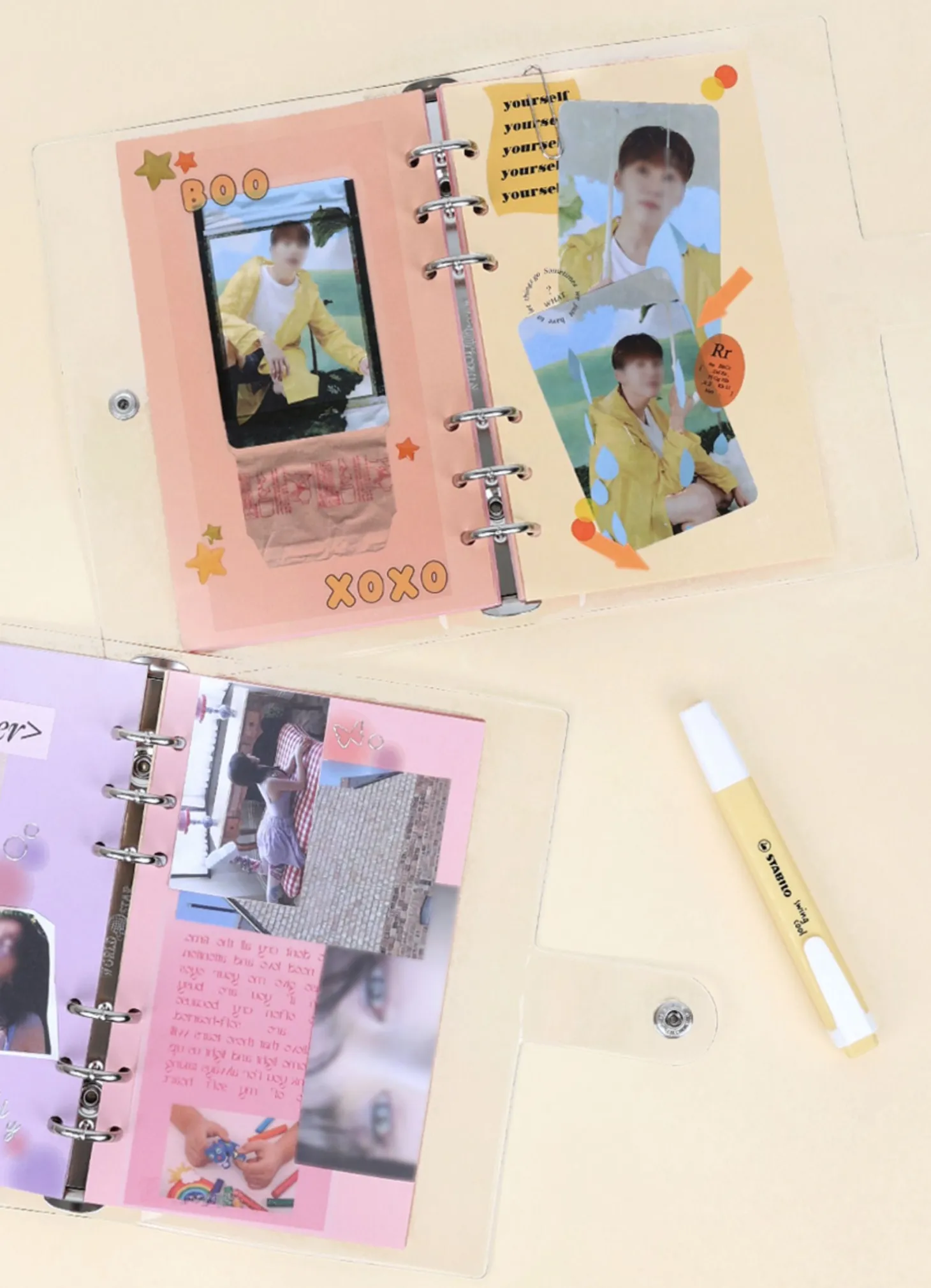 Bulk 6 Ring A6 Colorful Note Refill