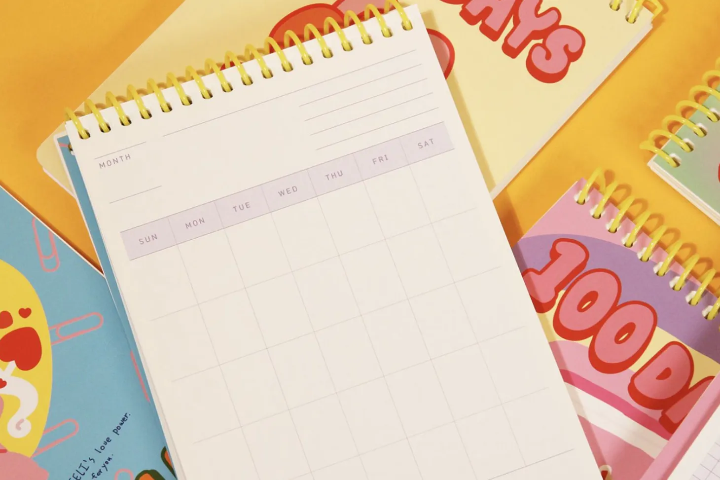Bunny 100 Days Study Planner