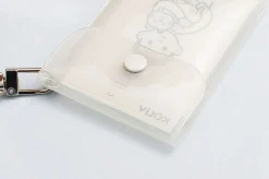 Button PVC Card Case
