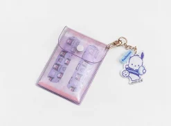 Button PVC Card Case