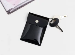 Button PVC Card Case