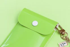 Button PVC Card Case