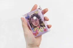 Button PVC Card Case