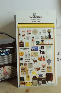 Cafe Deco Sticker