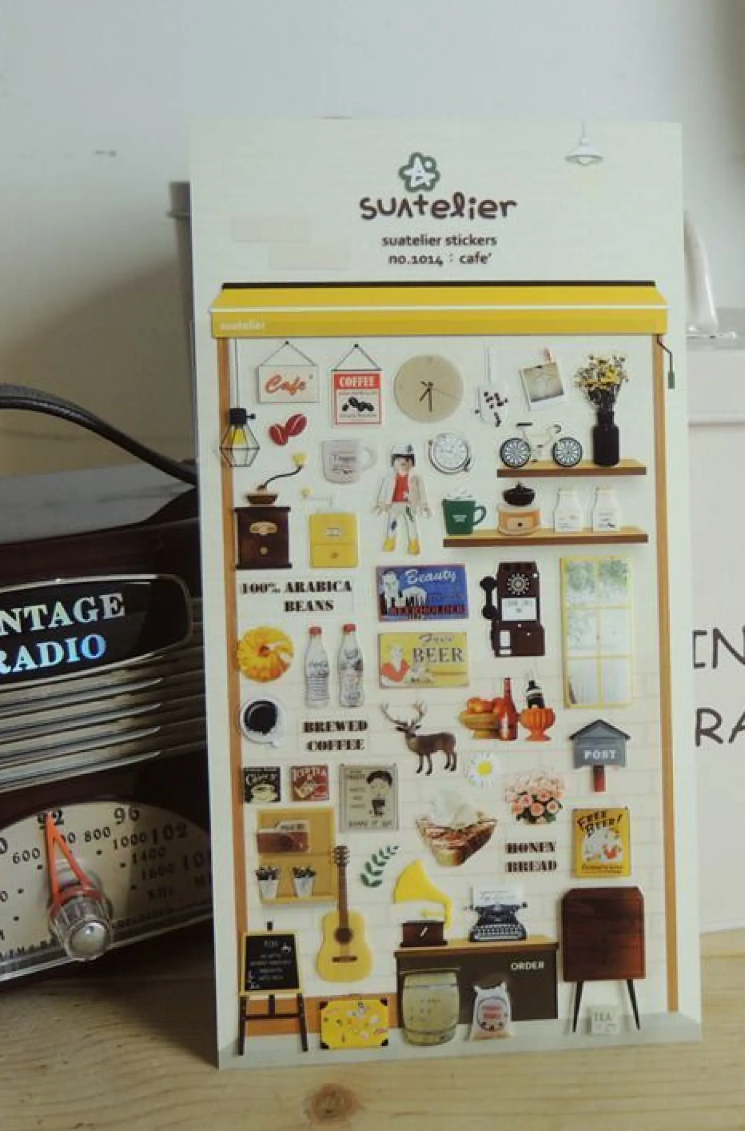 Cafe Deco Sticker