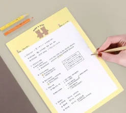 Camel Bear B5 Grid Notepad