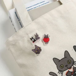 Cat Acrylic Pin Badge