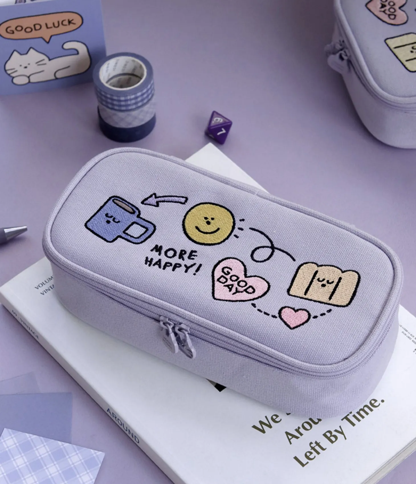 Cat Doodle Pen Pouch