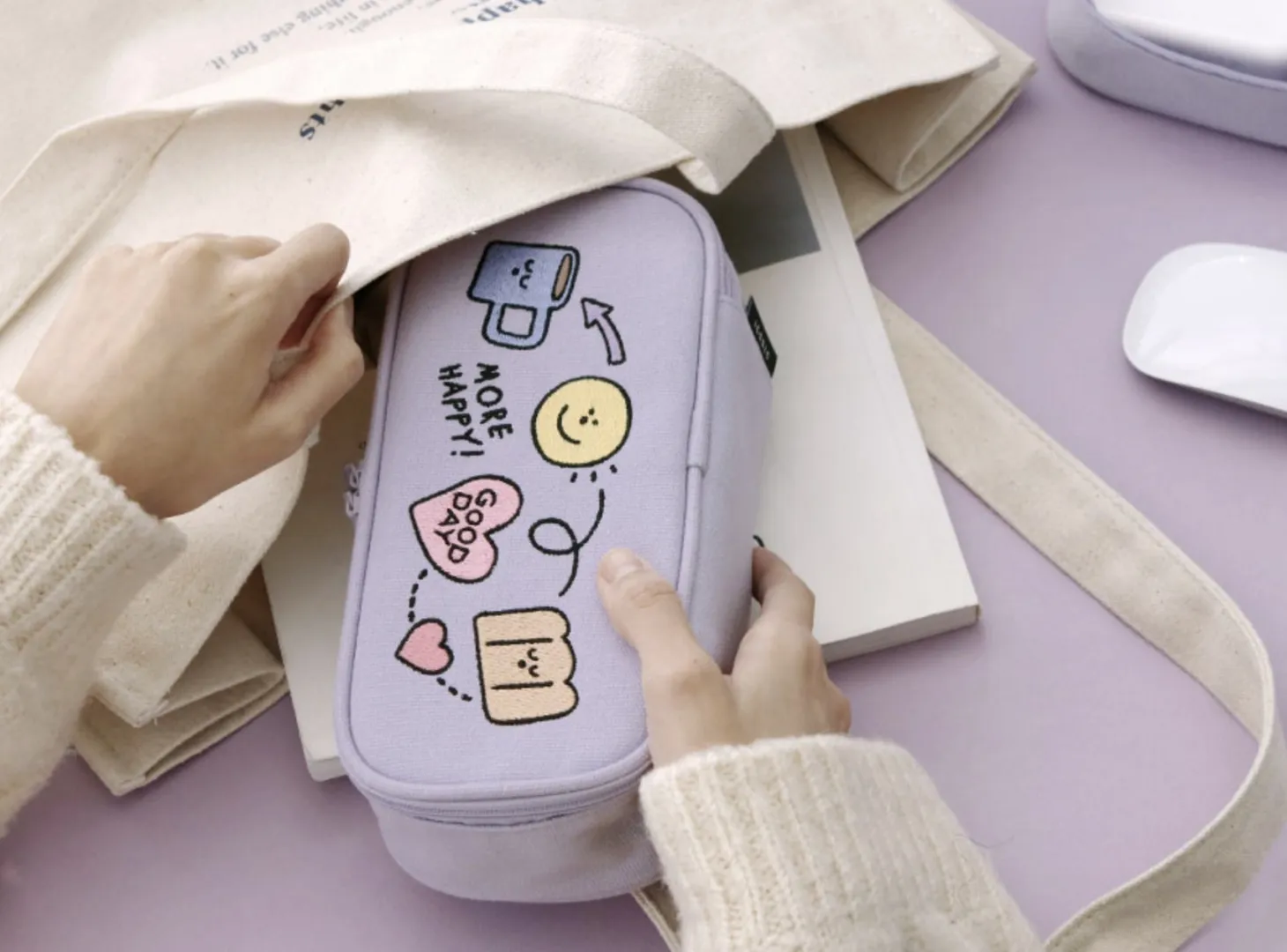 Cat Doodle Pen Pouch