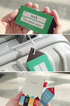 City Luggage Tag