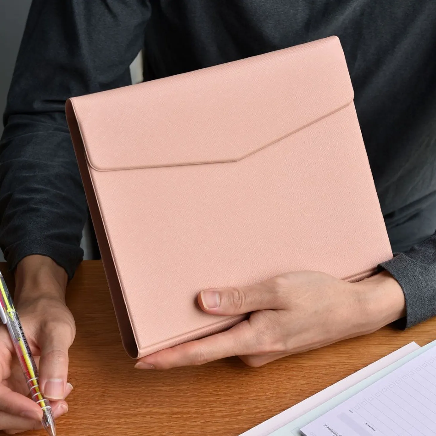 Classy Gentle 6 Ring A5 Binder