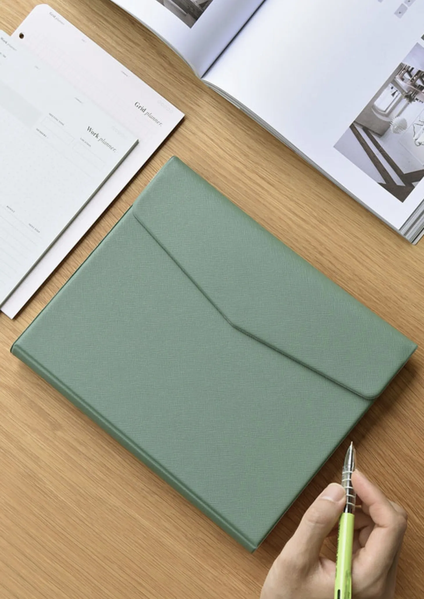 Classy Gentle 6 Ring A5 Binder