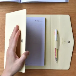 Classy Gentle 6 Ring A5 Binder