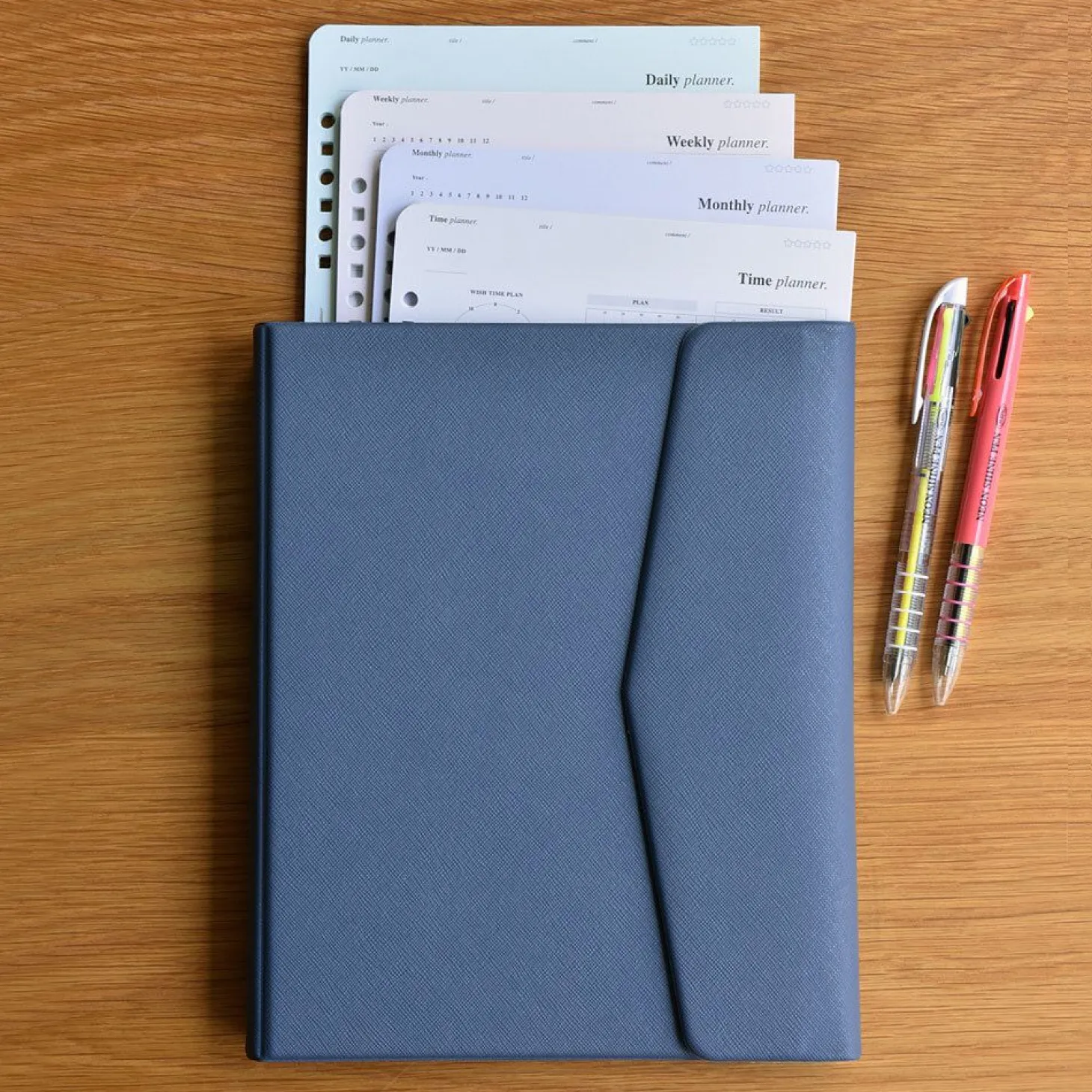 Classy Gentle 6 Ring A5 Binder