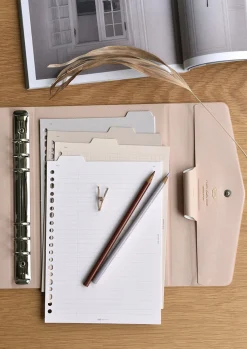 Classy Gentle 6 Ring A5 Binder