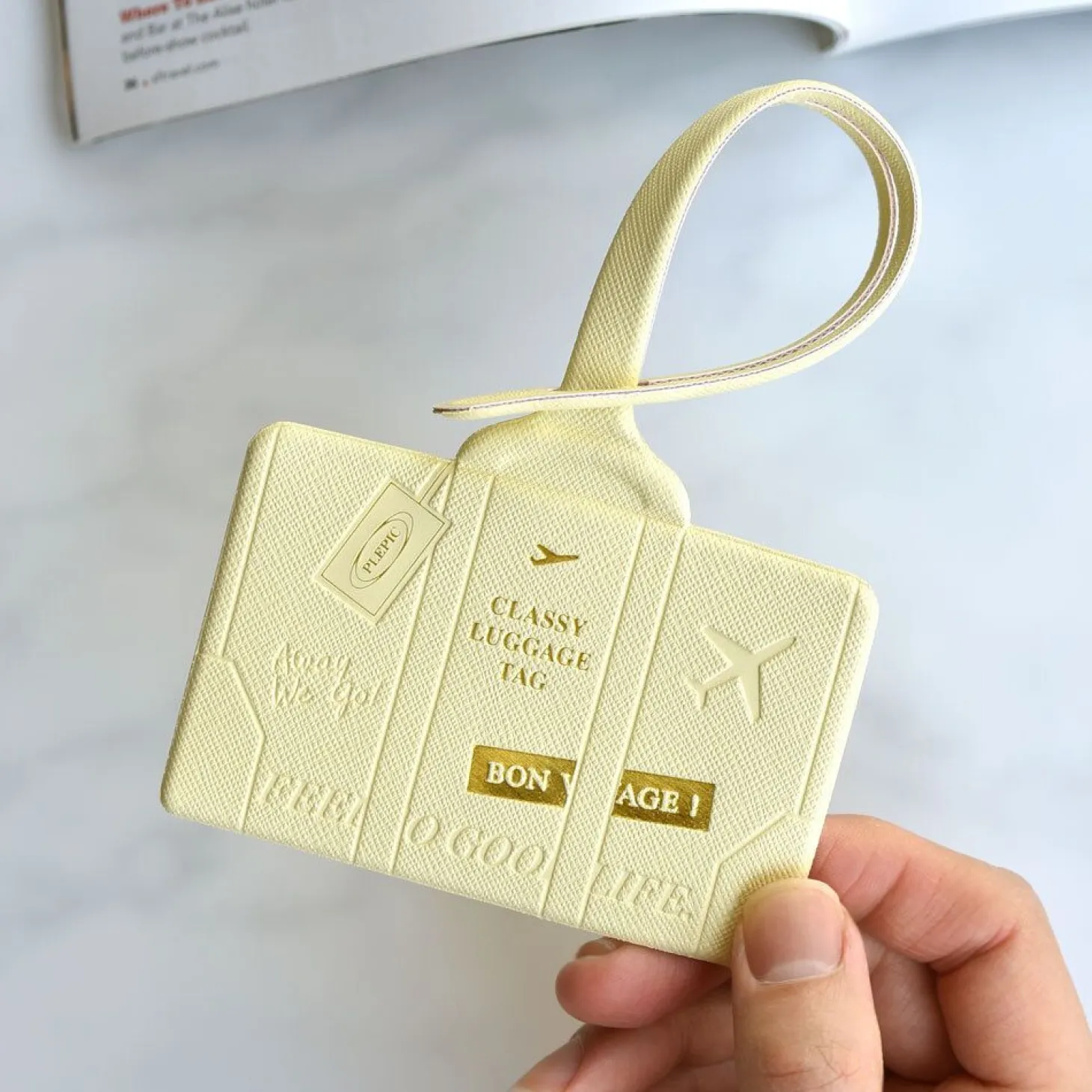 Classy Travel Luggage Tag