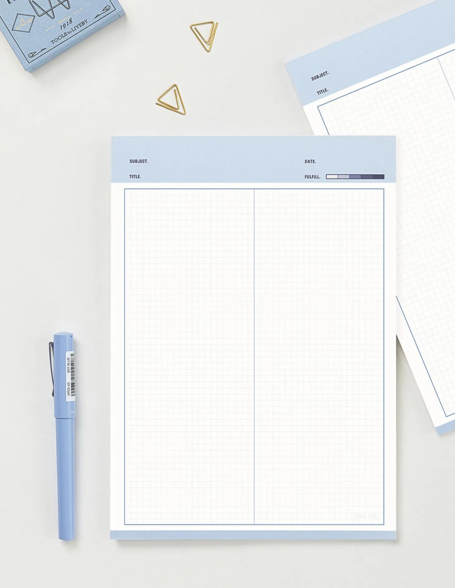 Color Energy B5 Grid Notepad