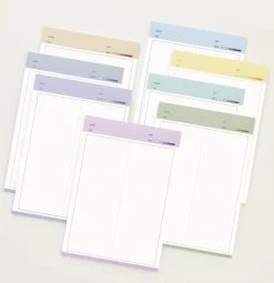 Color Energy B5 Grid Notepad