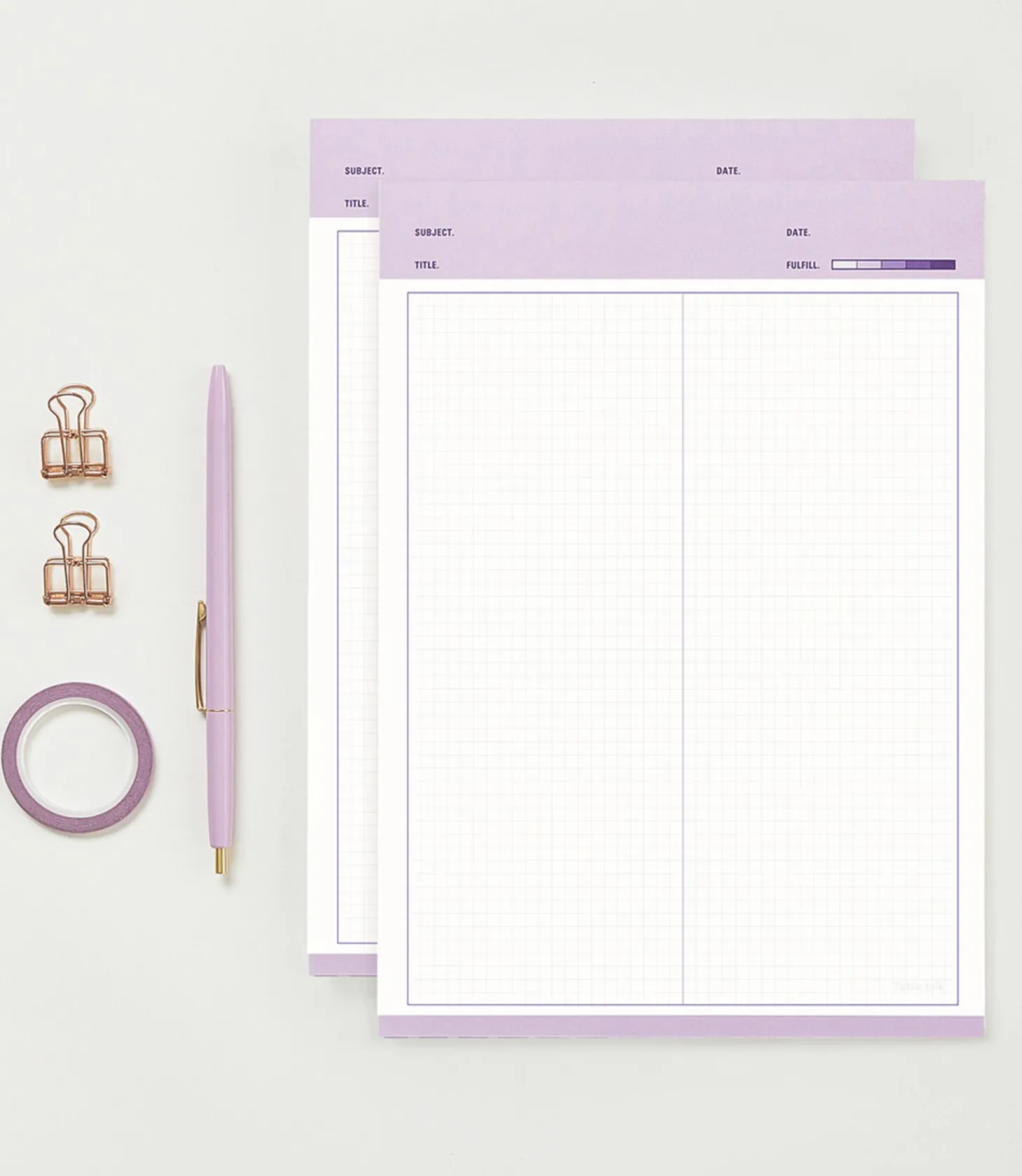 Color Energy B5 Grid Notepad