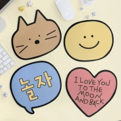 Colorful Doodle Mouse Pad