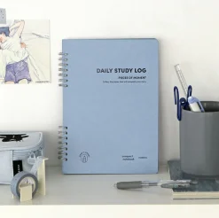 Compact A5 Hardcover Study Log