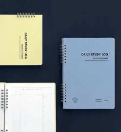 Compact A5 Hardcover Study Log