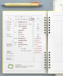 Compact A5 Hardcover Study Log