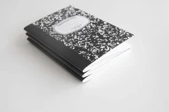 Composition A6 Plain Notebook v2