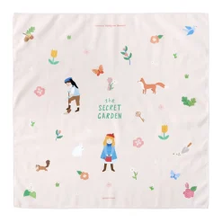 Cotton Illustration Handkerchief